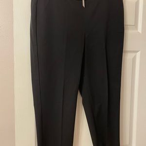 TALBOT- black Capri trousers